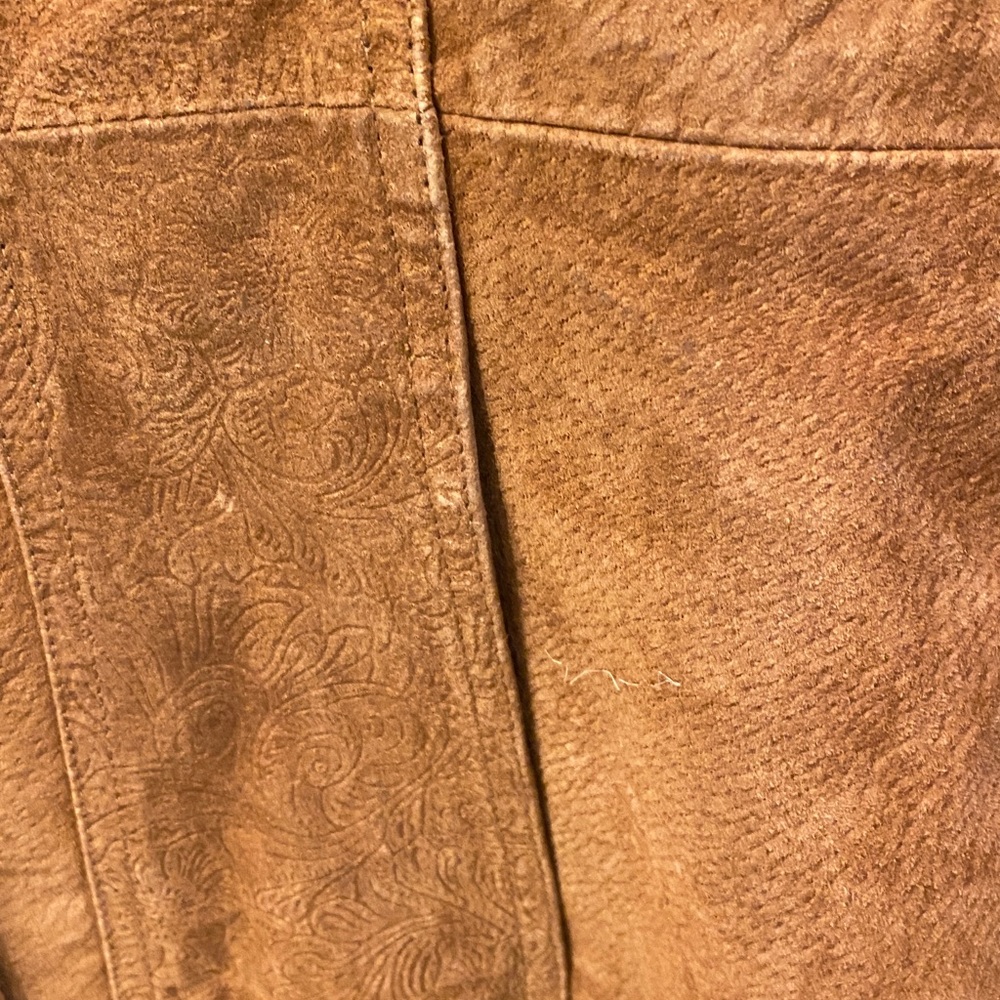 STATIC Leather Coat Jacket - Picture 4 of 13